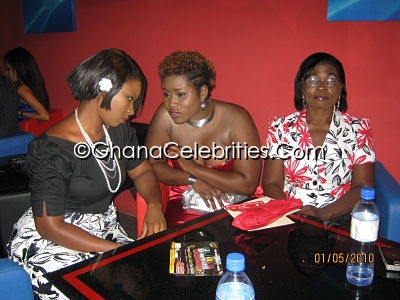Lydia Forson and Mum Lydia Forson and Mum