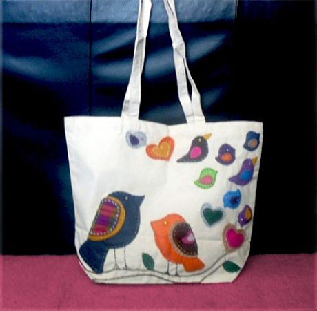 Love Birds Tote Bag Love Birds Tote Bag