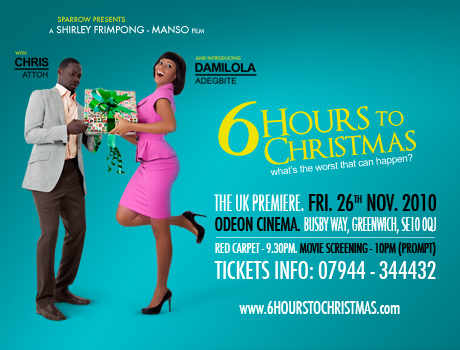 6 Hours To Christmas Premiere In London