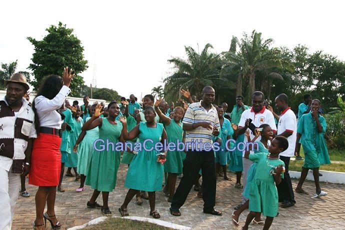 Jackie Appiah Celebrates Birthday With Underprivileged Jackie Appiah Celebrates Birthday With Underprivileged