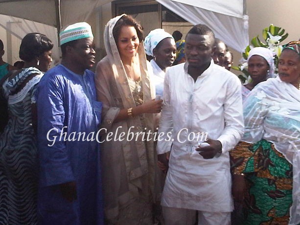 Sulley Muntari Menaye Donkor Wedding Sulley Muntari Menaye Donkor Wedding