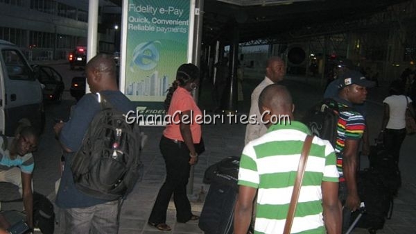 Ghana delegation going to the Port Harcourt Airport