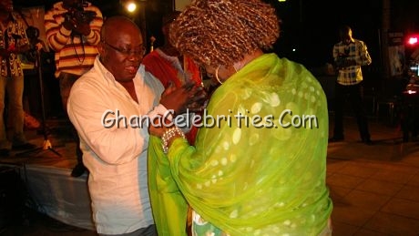 Nana Addo dancing with Paulina Oduro