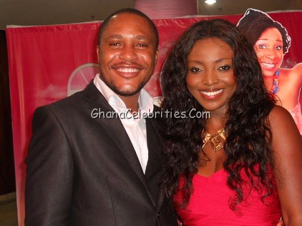 Yvonne Okoro And Senanu At Adams Apple Premiere