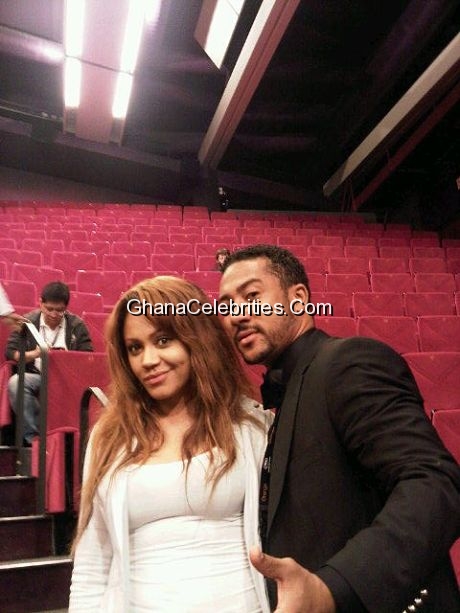 Nadia Buari And Majid Michel At Cannes Film Festival