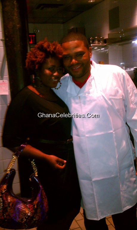 Lydia Forson And Anthony Anderson Lydia Forson And Anthony Anderson