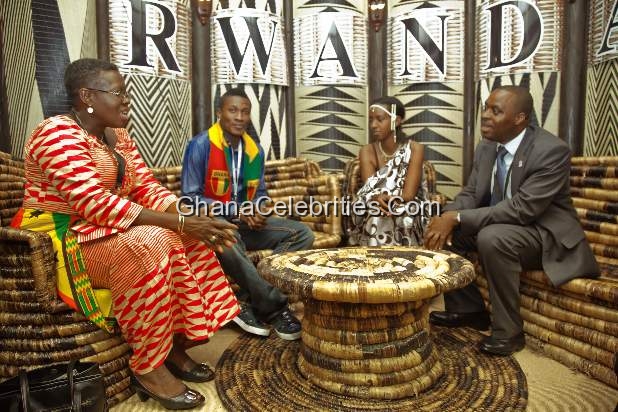 Asamoah Gyan At Travel Market1