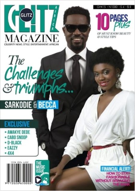 Sarkodie And Becca Covers Glitz Africa Magazine Sarkodie And Becca Covers Glitz Africa Magazine