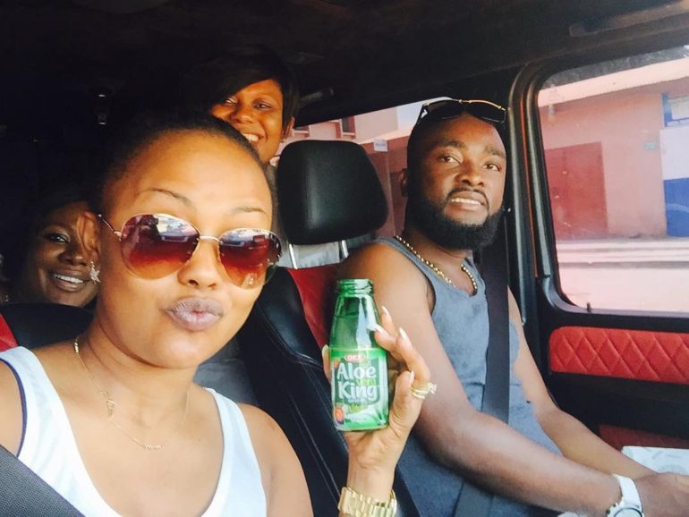 Nana Ama McBrown and Maxwell Mensah